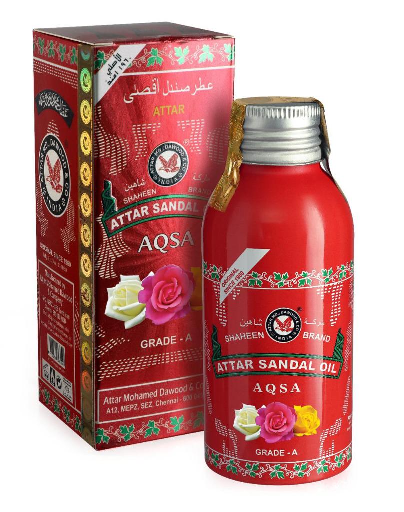 SHAHEEN BRAND AQSA : ATTAR SANDAL OIL ( AL ANOUD SANDALIA )