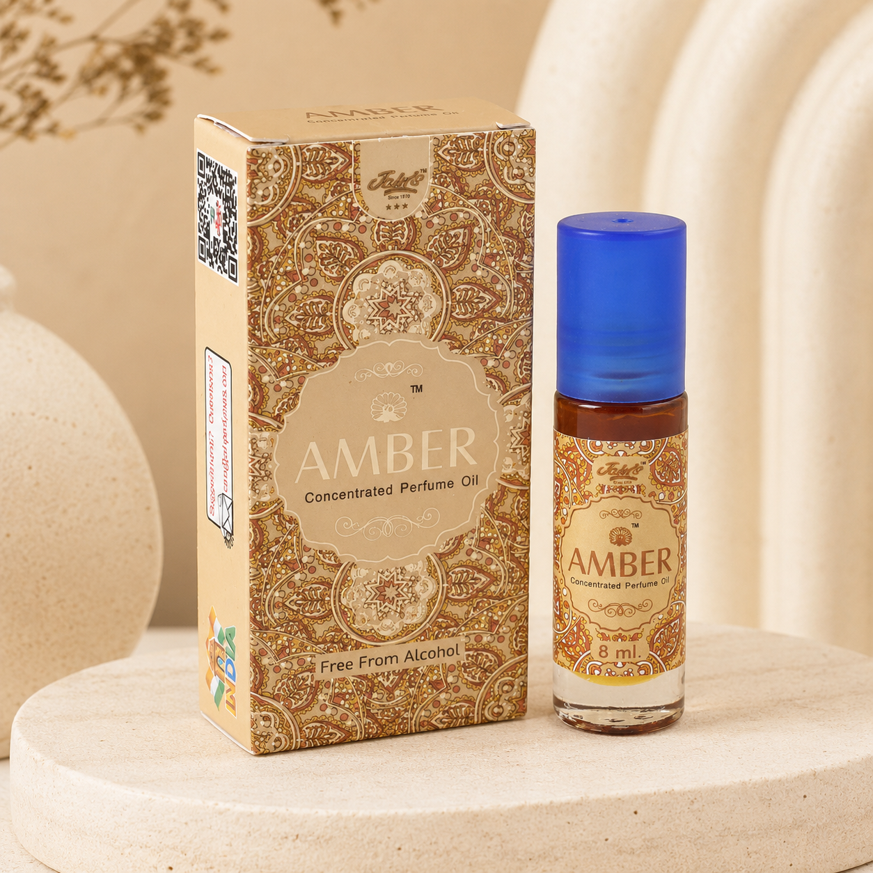 Amber Roll on Perfume - Jain Super Store