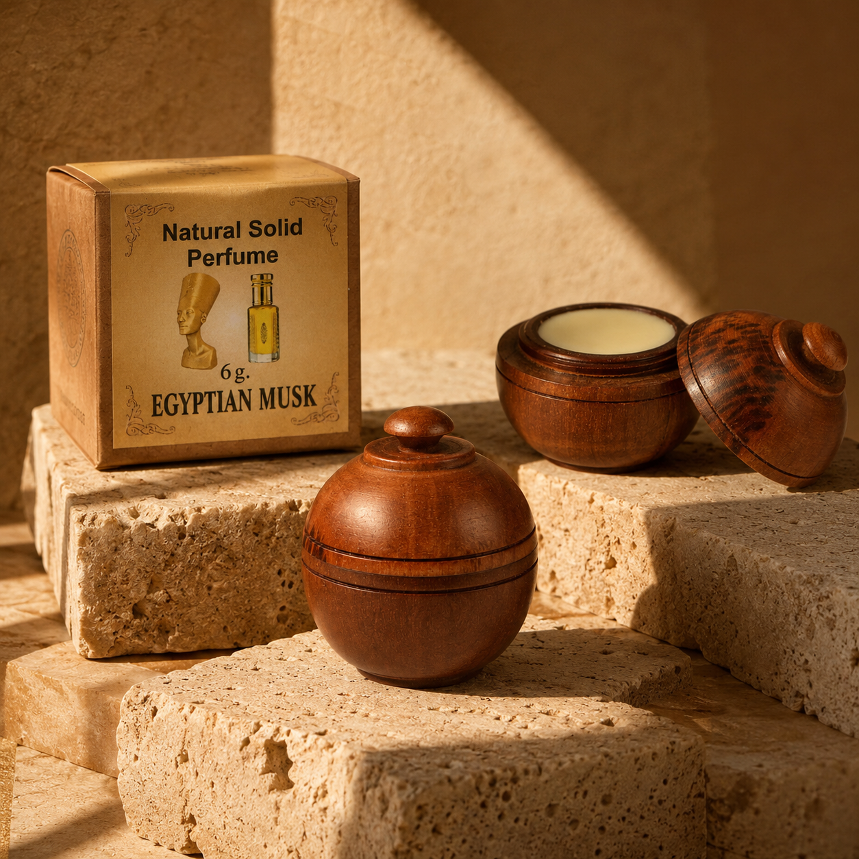 EGYPTIAN MUSK - SOLID PERFUME - Jain Super Store