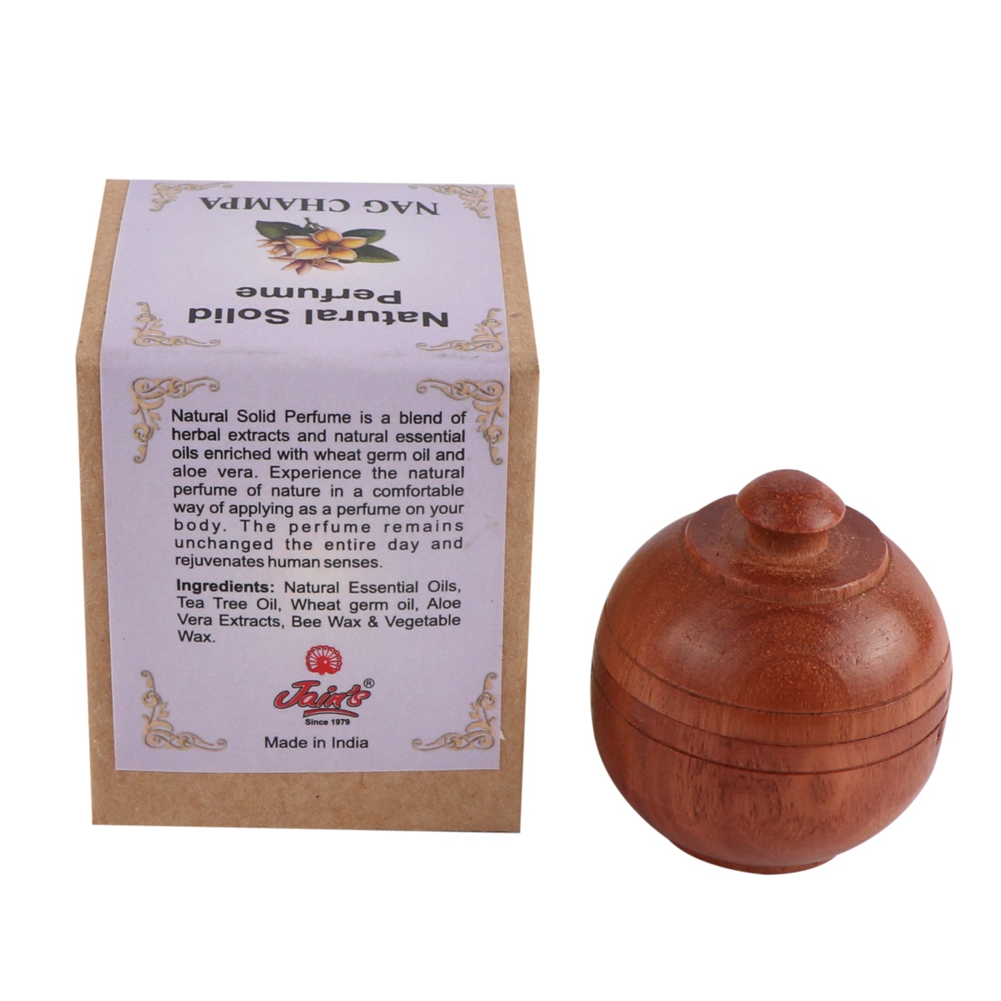 NAG CHAMPA - SOLID PERFUMES ( FLORAL FRAGRANCE )