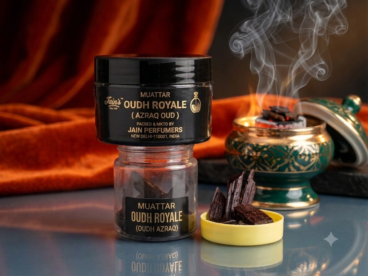 MUATTAR OUDH ROYALE ( OUDH AZRAQ ) : WOODEN BAKHOOR CHIPS