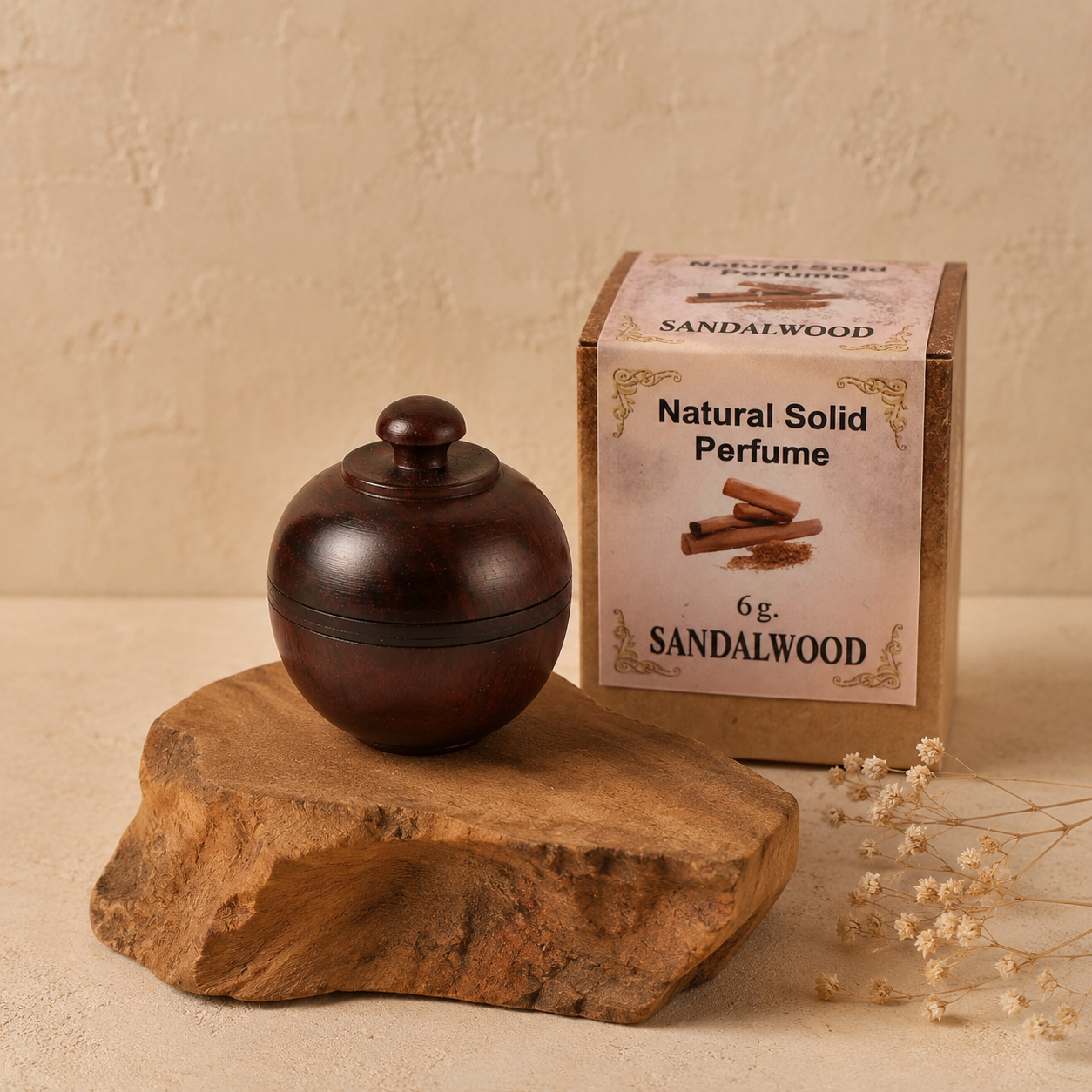 SANDAL WOOD - SOLID PERFUMES - Jain Super Store