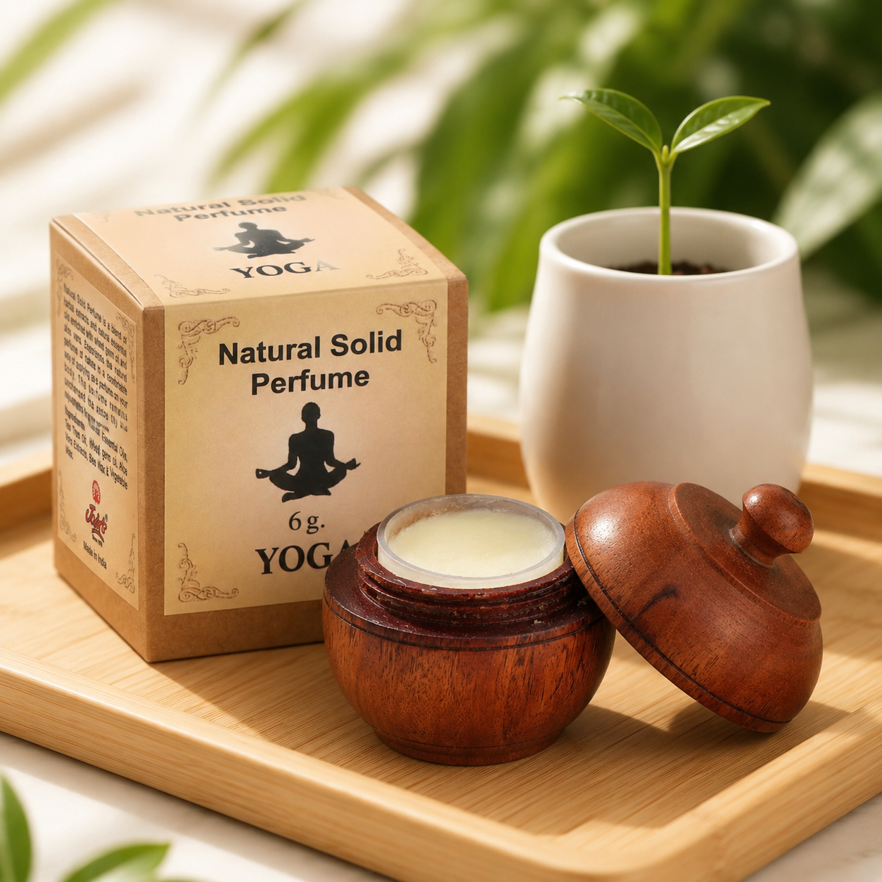 YOGA - SOLID PERFUME ( FRESH FLORAL FRAGRANCE ) - Jain Super Store