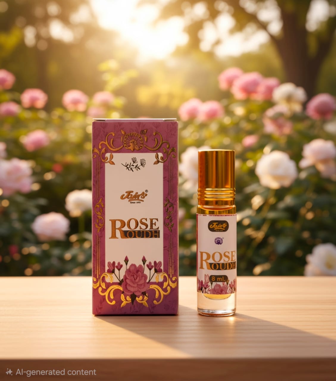 Rose Oudh Roll On 8 ml