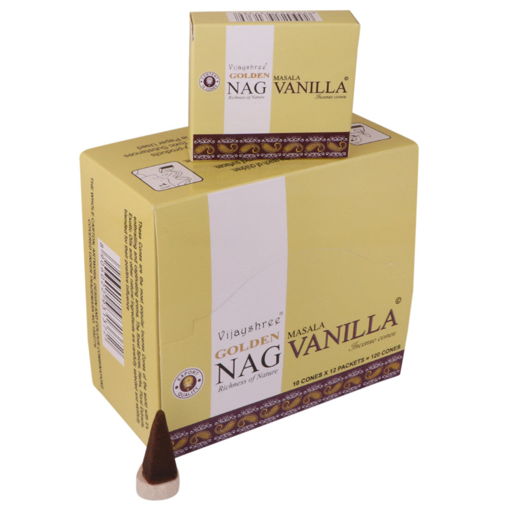 Golden Nag Vanilla Cone Dozen Box