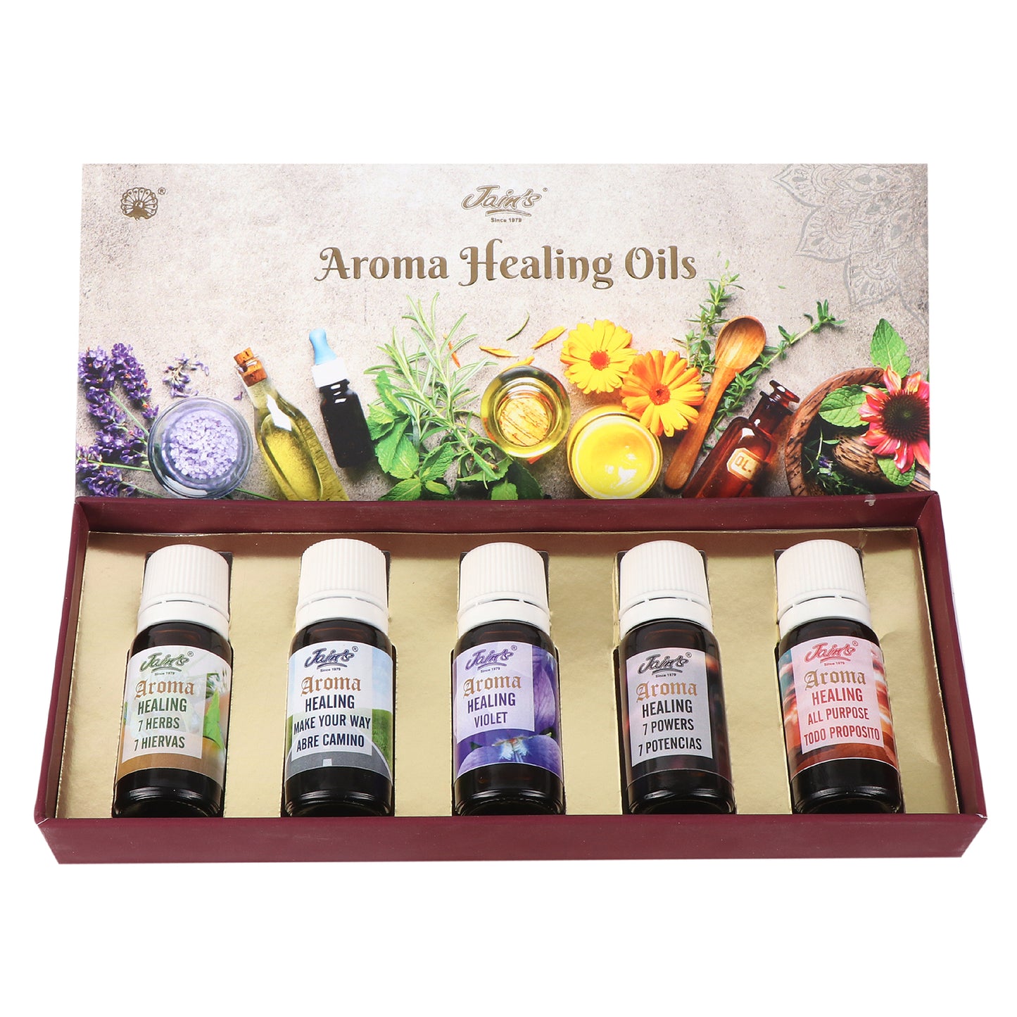 AROMA HEALING GIFT SET 10 ML * 5