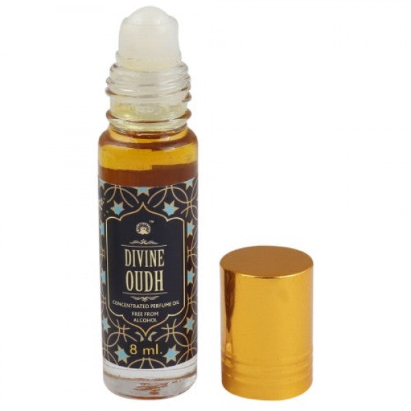 Divine Oudh Roll On Perfume - Jain Super Store