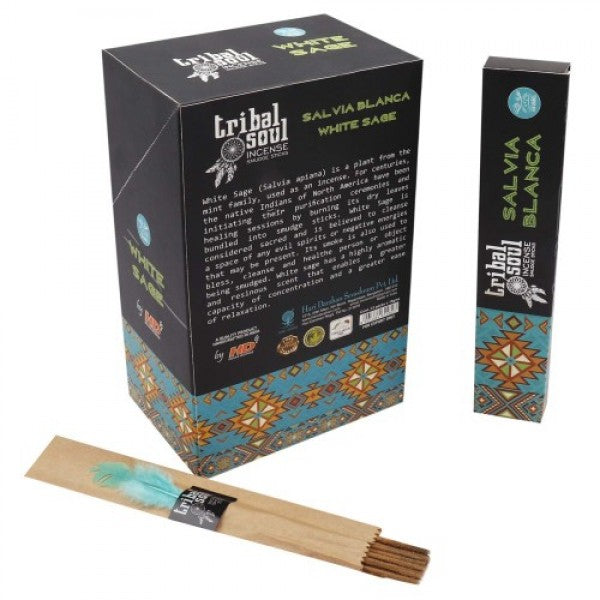 Hari Darshan Tribal Soul White Sage 12 Pkt - Jain Super Store