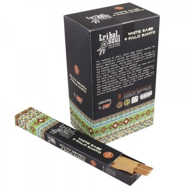 Hari Darshan Tribal White Sage + Palo Santo 12 Pkt - Jain Super Store