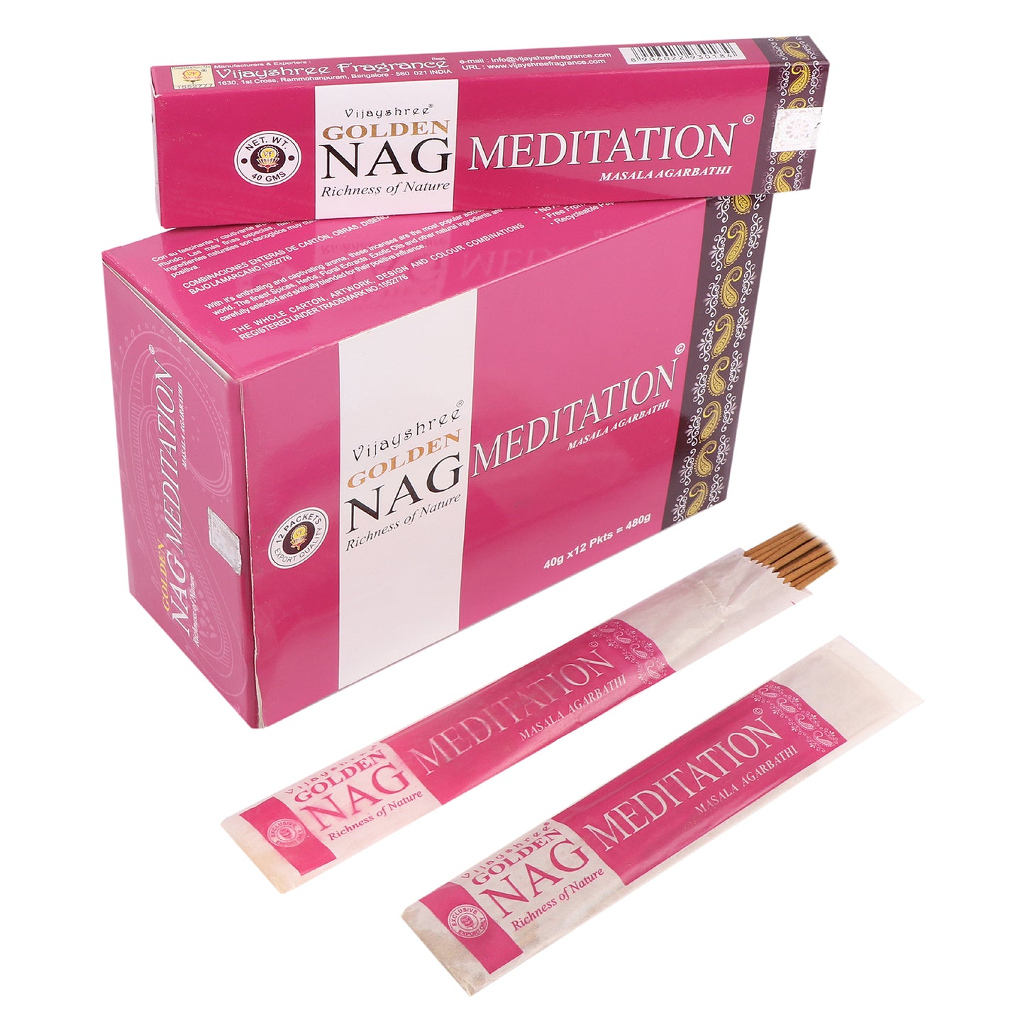 GOLDEN NAG MEDITATION 40 GMS
