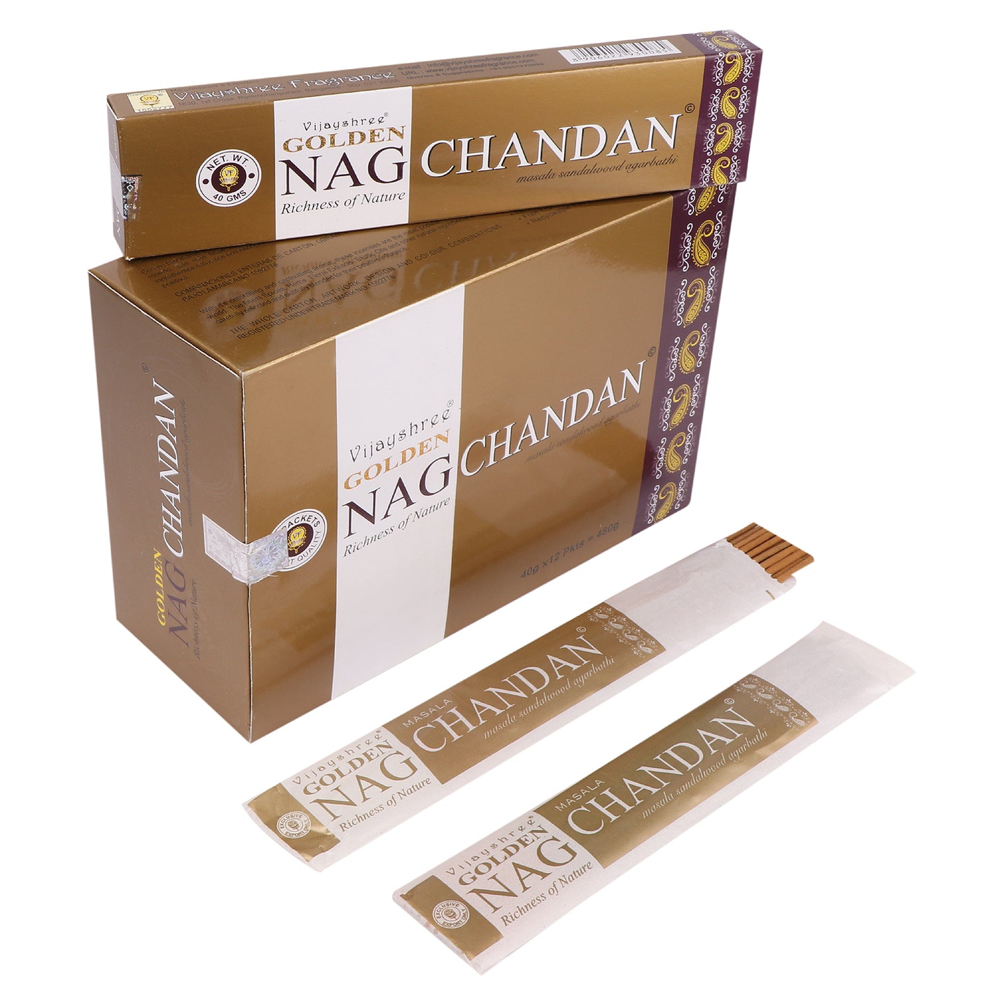 GOLDEN NAG CHANDAN 40 GMS