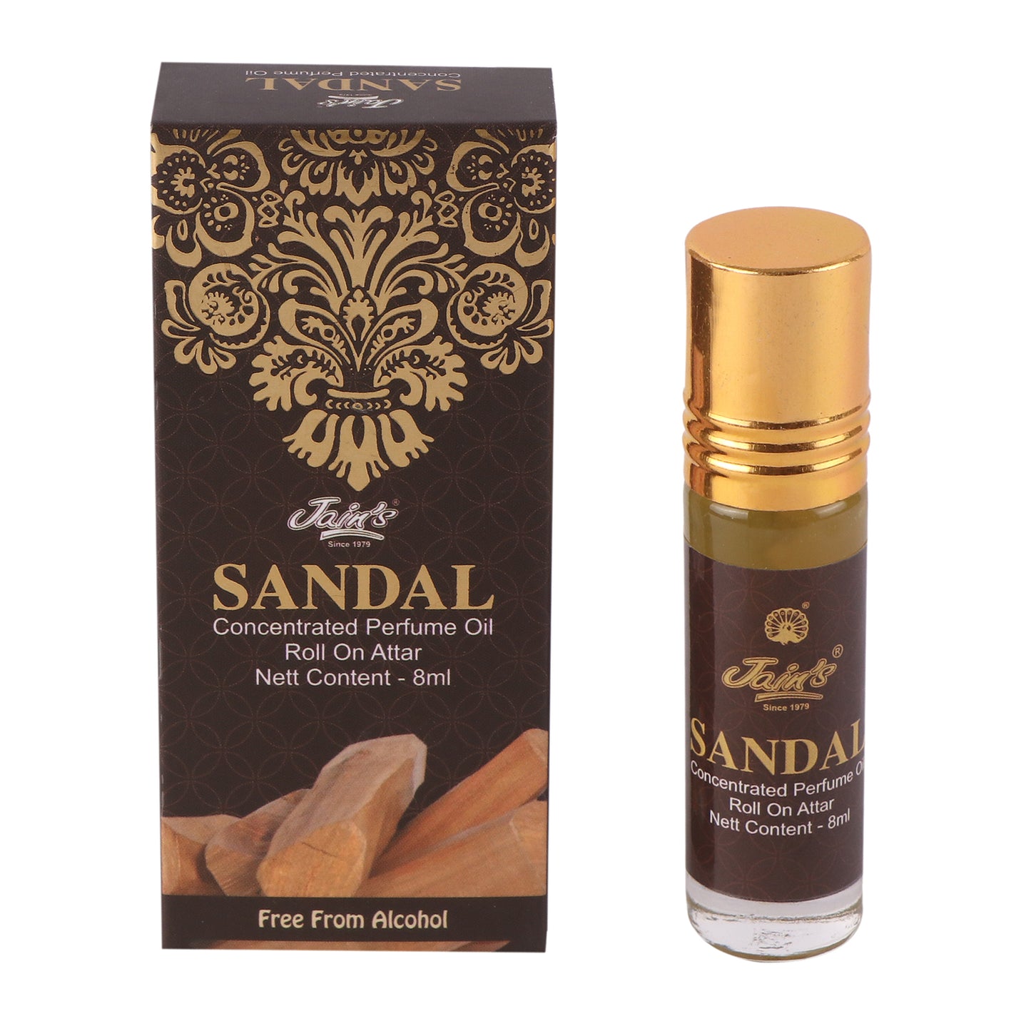 JAIN'S SANDAL ROLL ON 8 ML