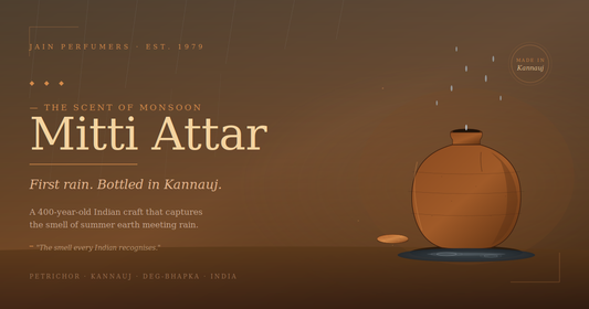 Mitti Attar: The Scent of Indian Monsoon, Bottled in Kannauj