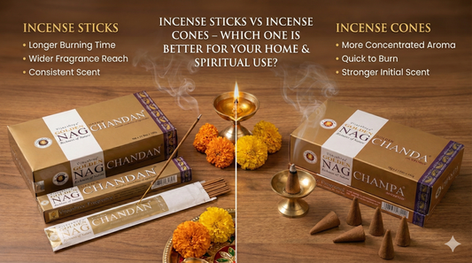 Incense Sticks vs Incense Cones – Which One Is Better for Your Home & Spiritual Use?