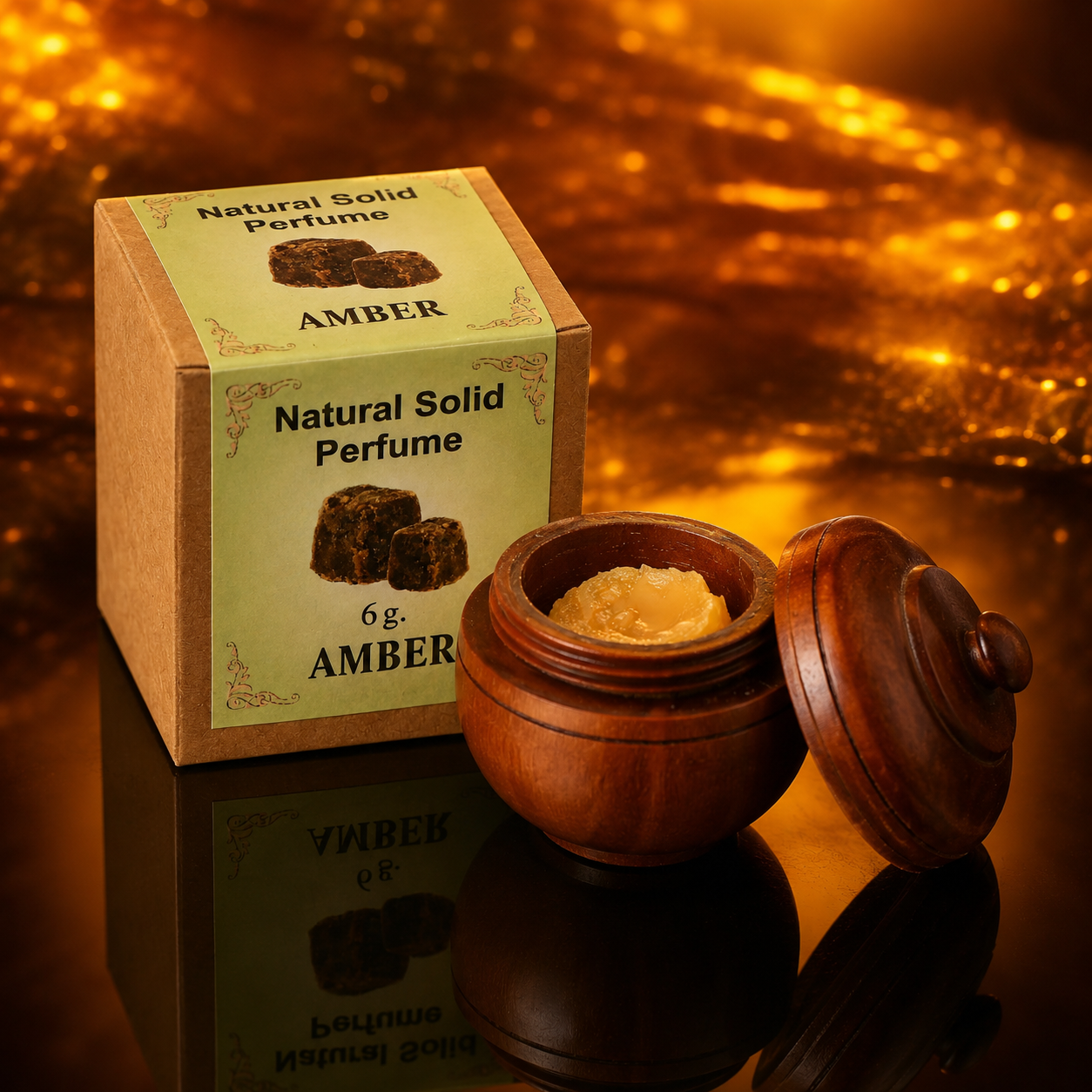 AMBER - SOLID PERFUME - Jain Super Store