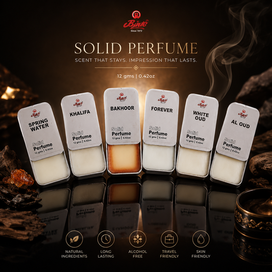 ASSORTED PREMIUM SOLID PERFUME 12 GM * 6 PCS - Jain Super Store