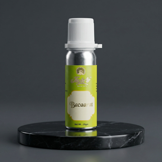 Attar Baccarat Economic 25g bottle by Jain Perfumers – alcohol-free perfume oil

