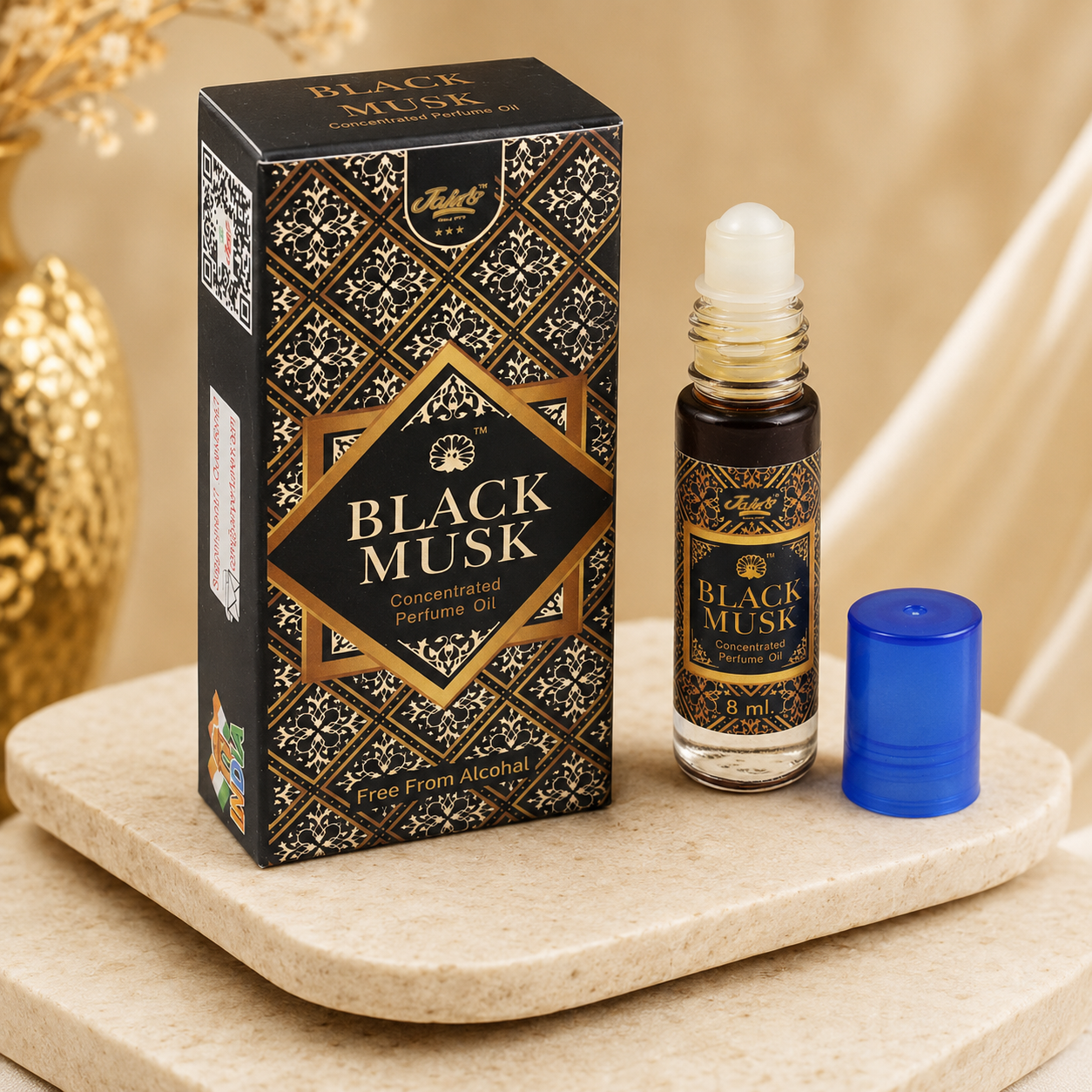 Black musk Roll on Perfume 8 ML - Jain Super Store