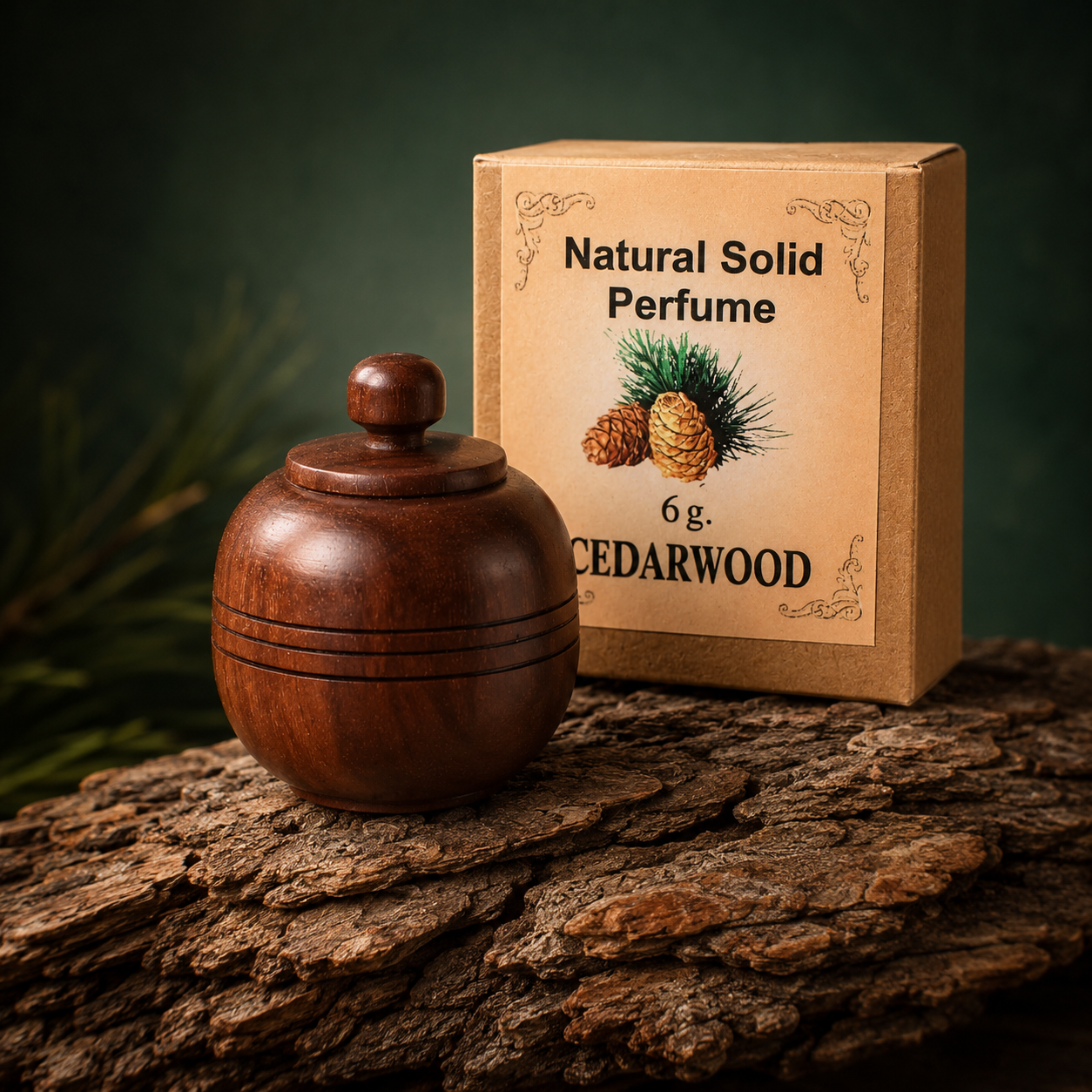 CEDAR WOOD - SOLID PERFUME ( WOODY ) - Jain Super Store
