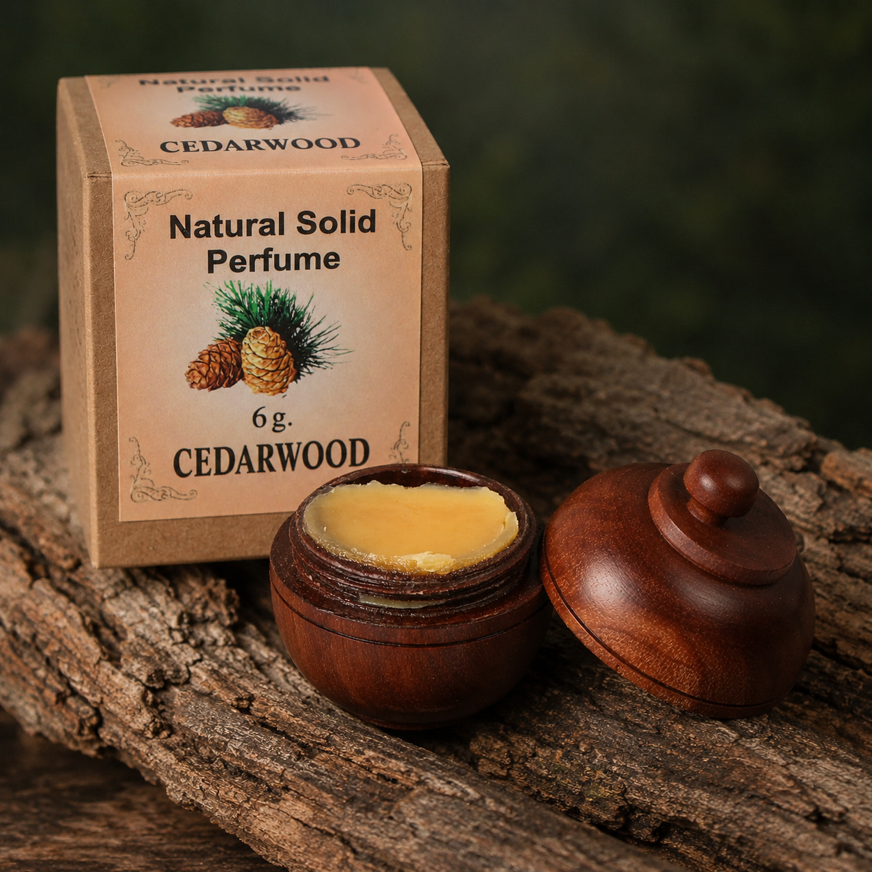 CEDAR WOOD - SOLID PERFUME ( WOODY ) - Jain Super Store