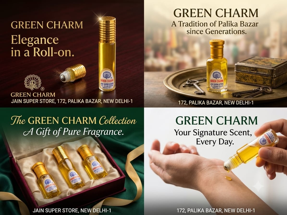 ATTAR GREEN CHARM ( CAFE INTENSE - MONTALE ) - Jain Super Store