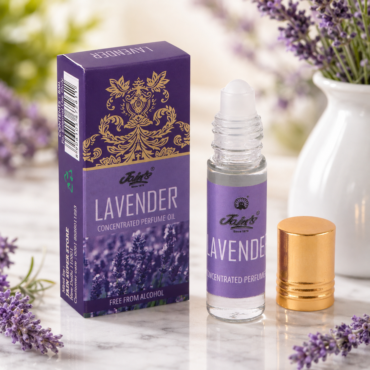 Jain's Lavender Roll On 8 ML - Jain Super Store