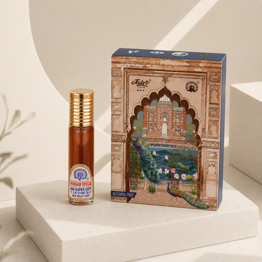 JAIN'S SPECIAL CHANDAN ATTAR ( SANDAL FRAGRANCE OIL ) 8 ML - Jain Super Store