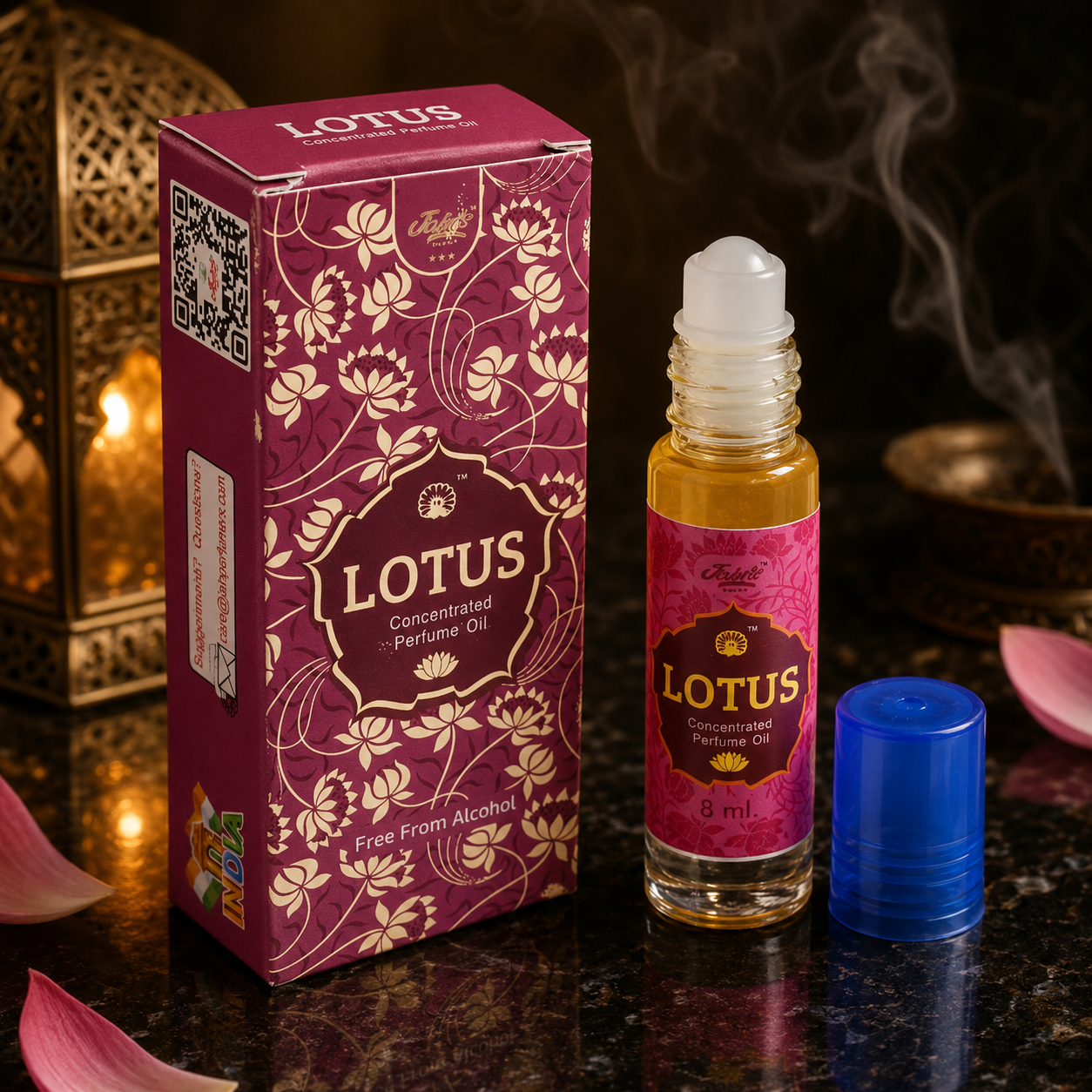 Lotus Roll On Perfume - Jain Super Store