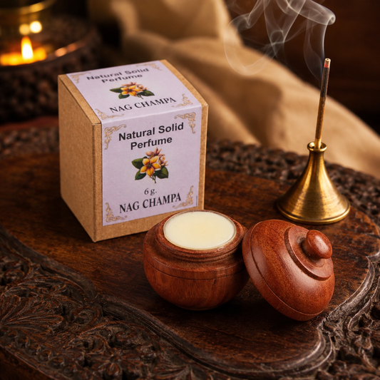 NAG CHAMPA - SOLID PERFUMES ( FLORAL FRAGRANCE ) - Jain Super Store