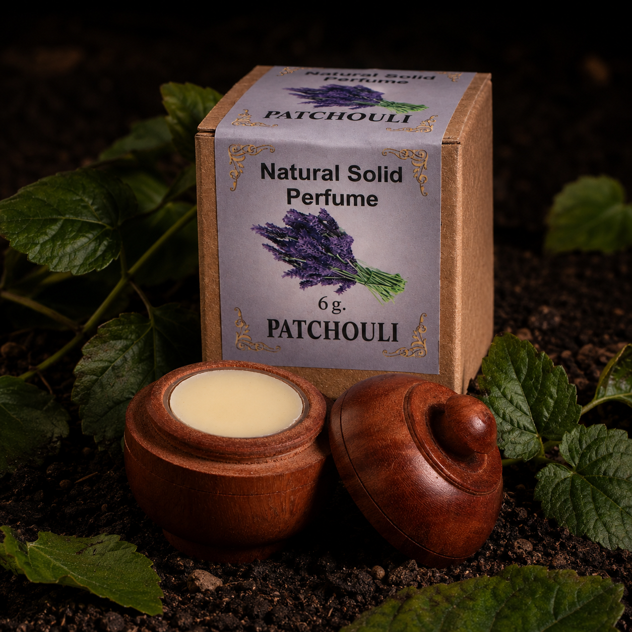PATCHOULI - SOLID PERFUMES ( STRONG SPICY FRAGRANCE ) - Jain Super Store