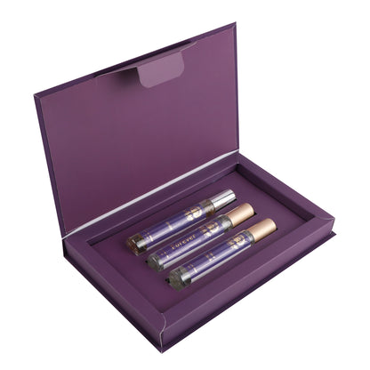 Perfume gift set 3 bottles - 10ml natural fragrance gift box India