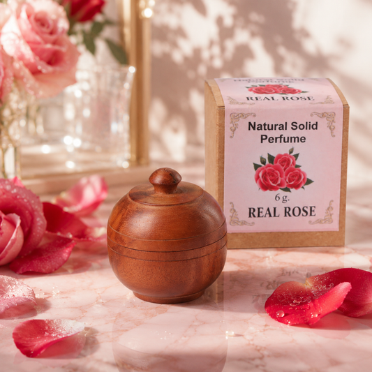 REAL ROSE - SOLID PERFUMES ( FLORAL FRAGRANCE ) - Jain Super Store