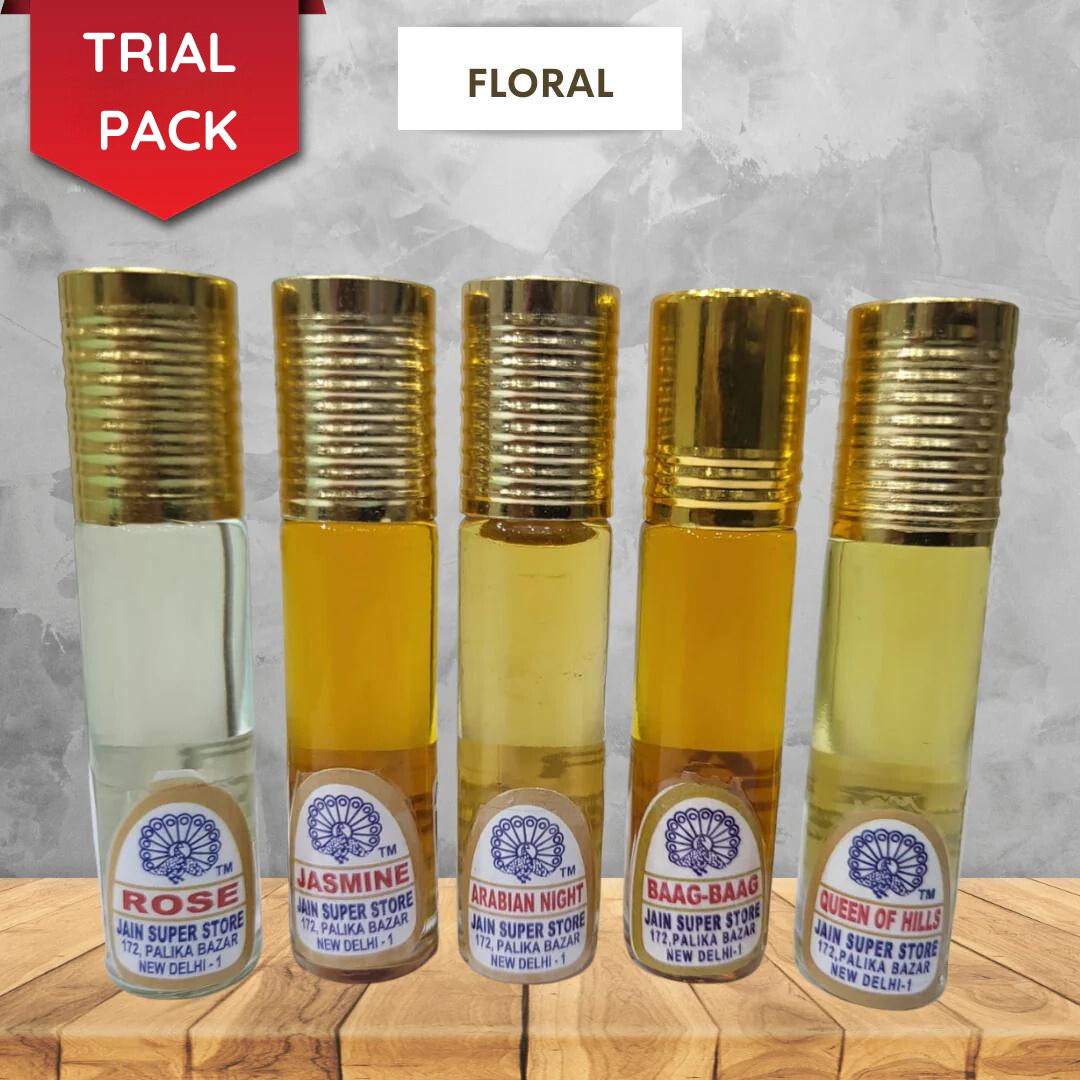 Floral Trial Pack (1 ML * 5 Fragrances)