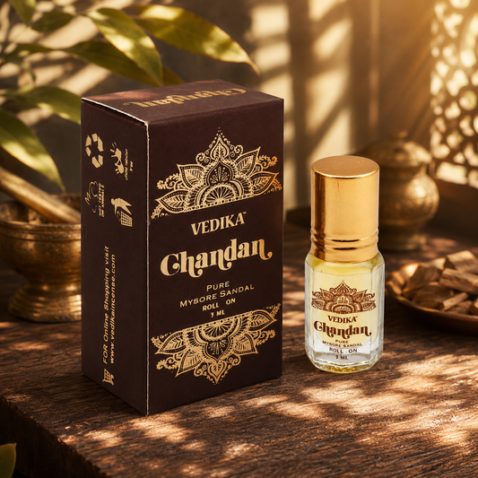 Vedika Chandan (Pure Mysore Sandal roll on)