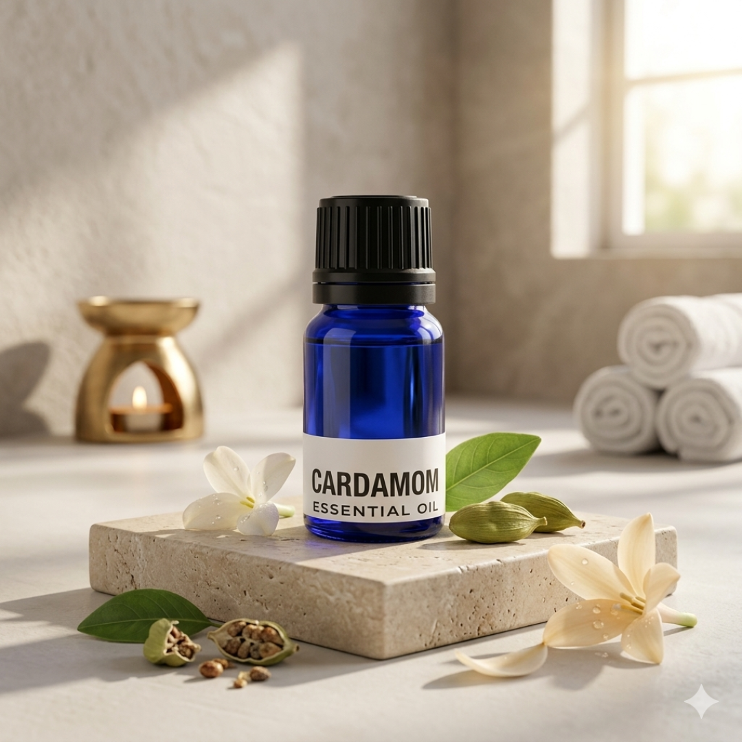 Cardamom Oil (Elaichi) 10 ML - Jain Super Store