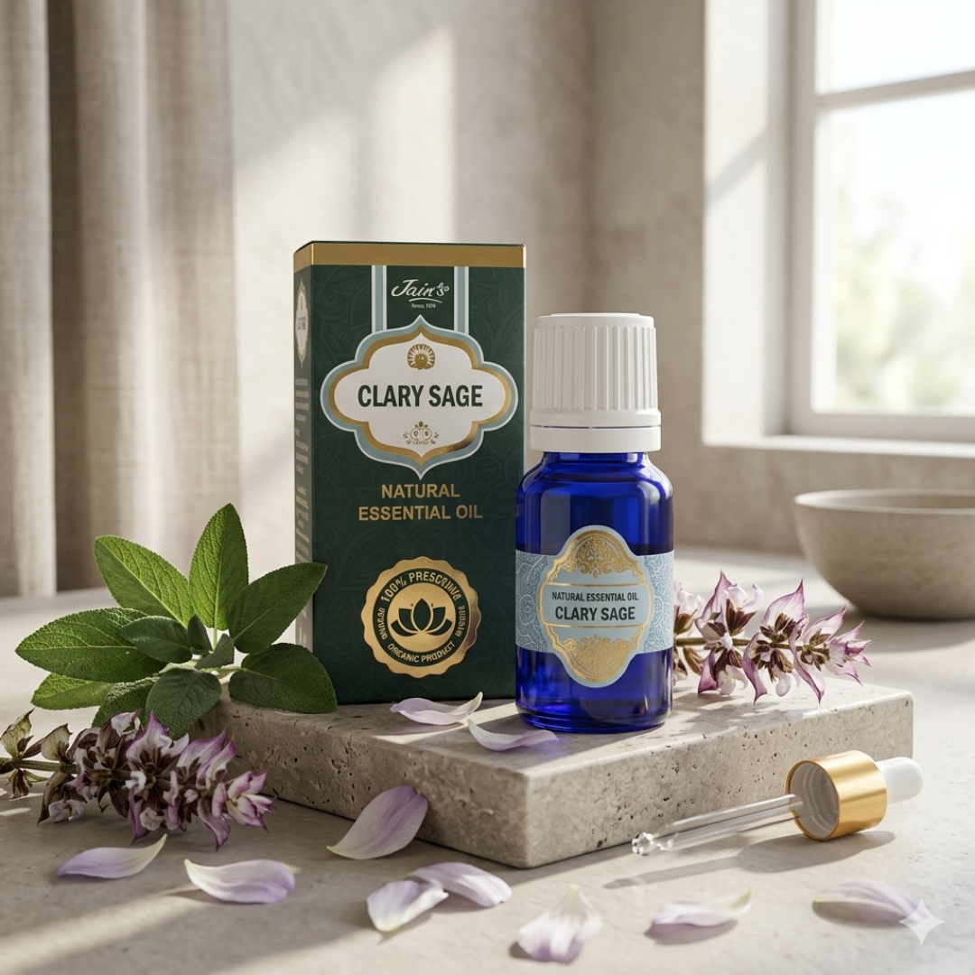 Clary Sage Essential Oil 10 ML - Jain Super Store