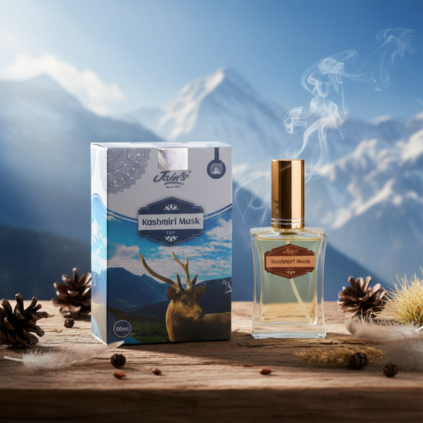 Buy Kashmiri Musk EDP 50ml | Long Lasting Musk Perfume – Jain