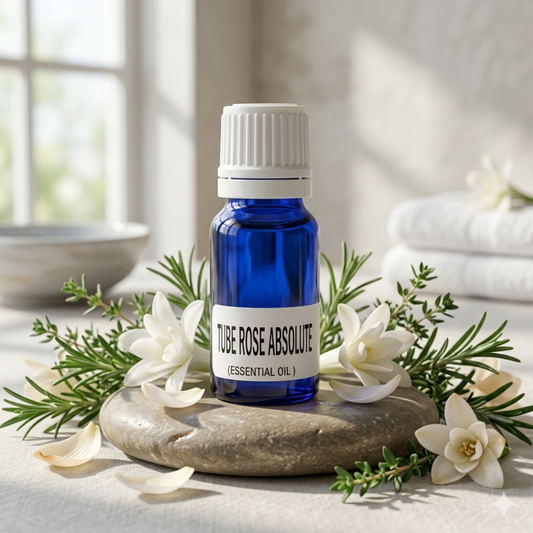 Tube Rose Absolute ( RAJNIGANDHA ESSENTIAL OIL ) - Jain Super Store