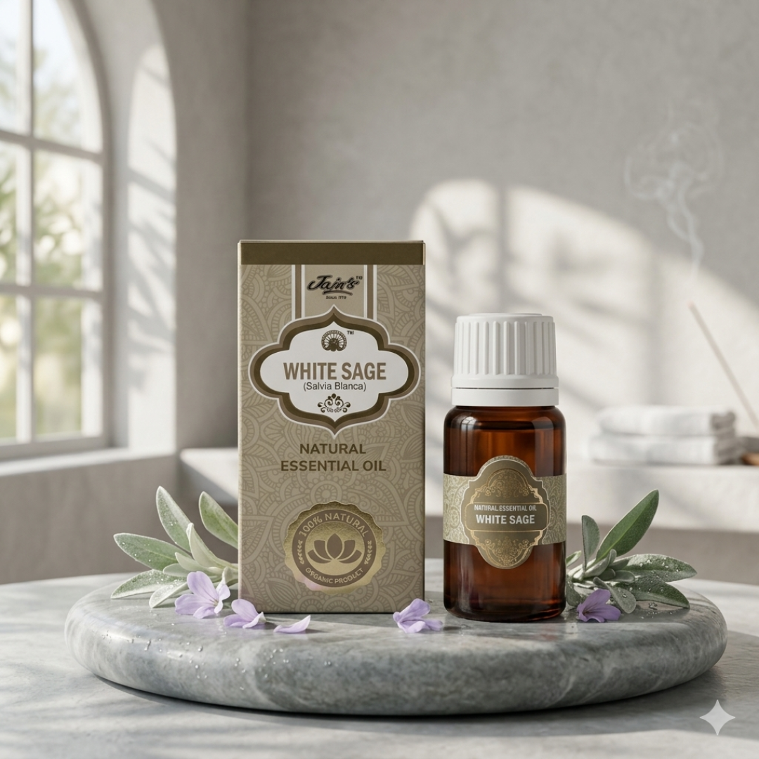 WHITE SAGE ESSENTIAL OIL - Jain Super Store