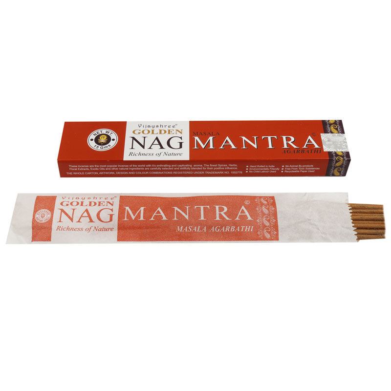 Golden Nag Mantra 15 Gm (15 Stick) Pack