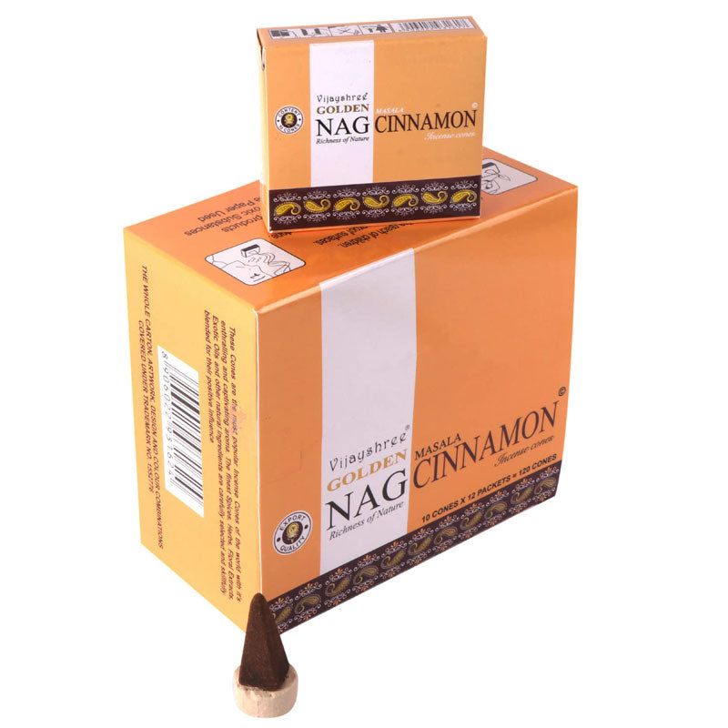 Golden Nag Cinnamon Cone Dozen Box