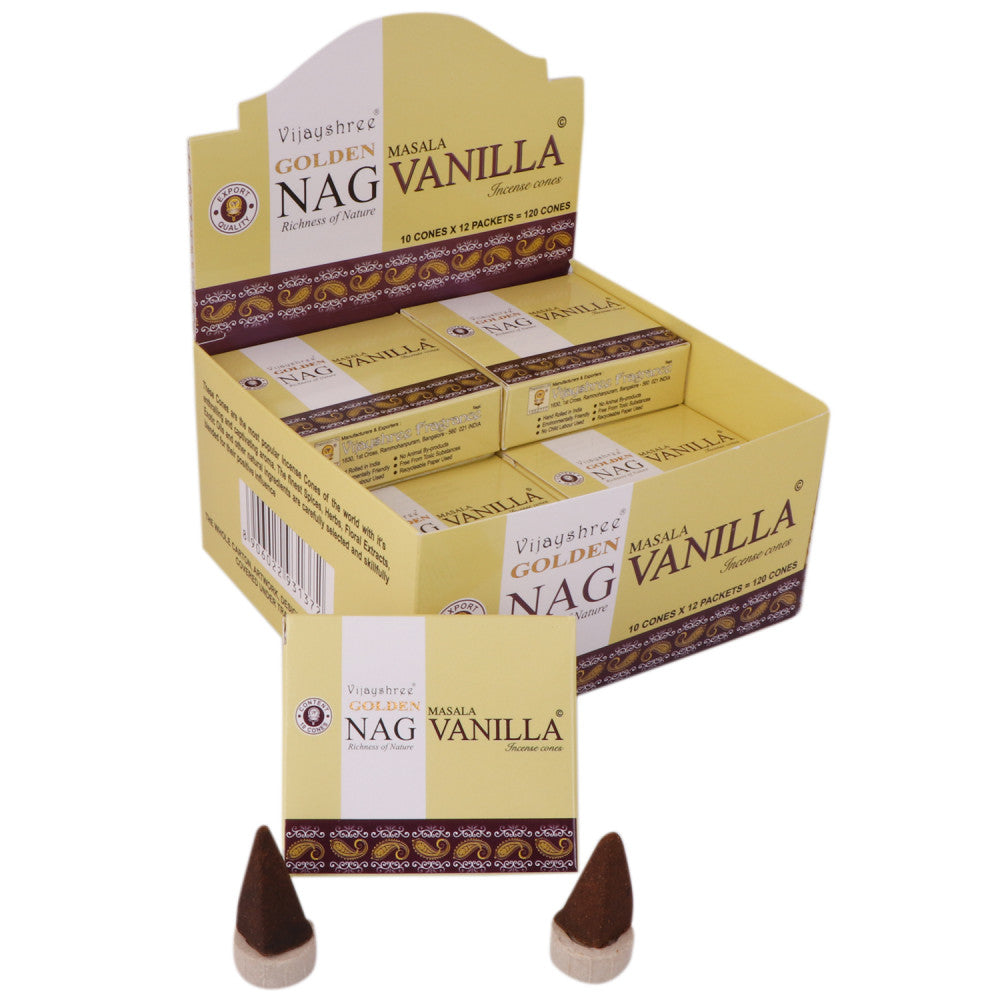 Golden Nag Vanilla Cone Dozen Box