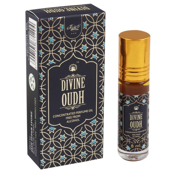 Divine Oudh Roll On Perfume - Jain Super Store