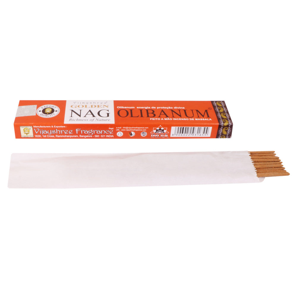 Golden Nag Olibanum 15 Gm (15 Stick) Pack