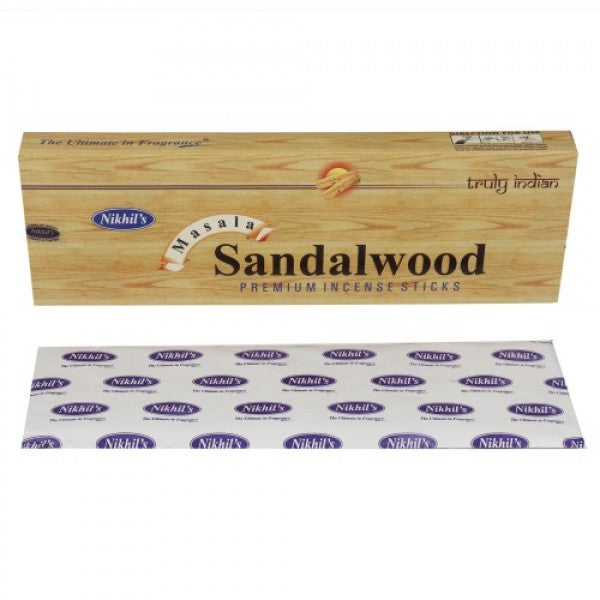 Masala Sandal Wood Incense Sticks - Jain Super Store
