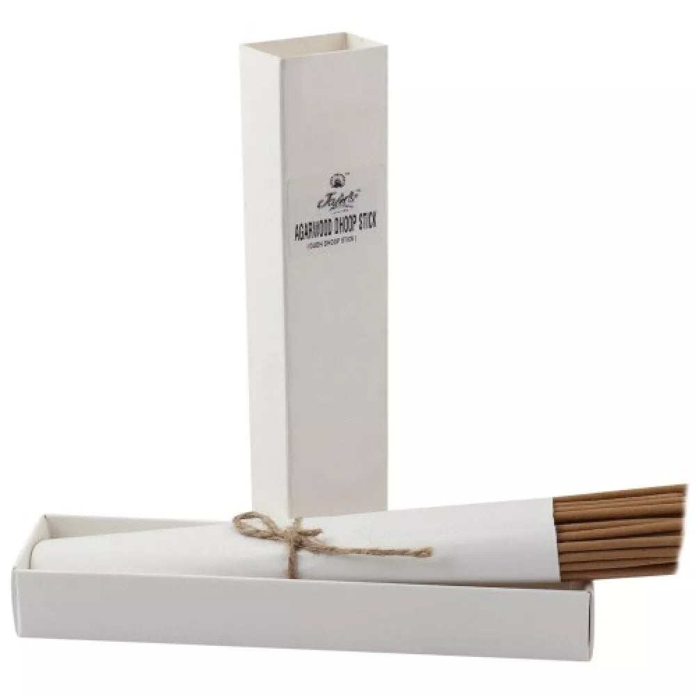 100 % Natural Agarwood / Oudh Incense Sticks 3 Mm ( 45 - 50 Sticks ) - Jain Super Store